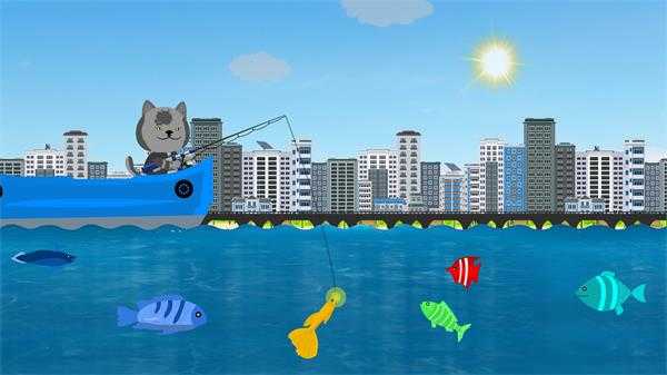 小猫钓鱼模拟器（Cat Goes Fishing Simulator）截图_2