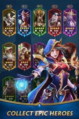 板甲英雄Deck Heroes Puzzle RPG 1.0 安卓版截图_1