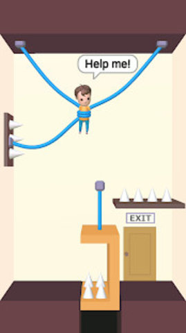 Rescue Cut Rope Puzzle最新版 1.7 安卓版截图_1