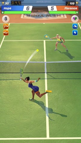 网球传说无限金币全人物解锁版 0.7.1 安卓版（Tennis Clash）截图_3