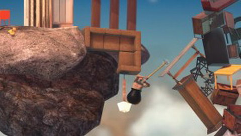 getting over it中文汉化版 1.0 安卓版截图_4