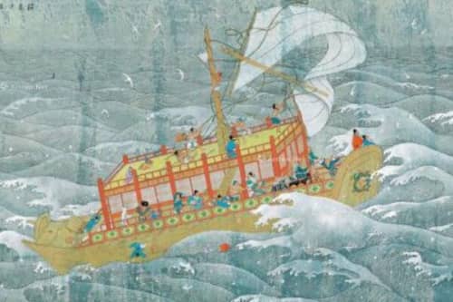 鉴真和尚几次东渡日本(弘扬佛法鉴真和尚六次艰难东渡)