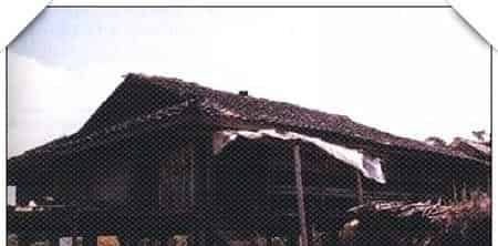 德昂族的民风民俗:诸葛亮的帽子德昂族的房 德昂族的民风民俗:诸葛亮的帽子德昂族的房