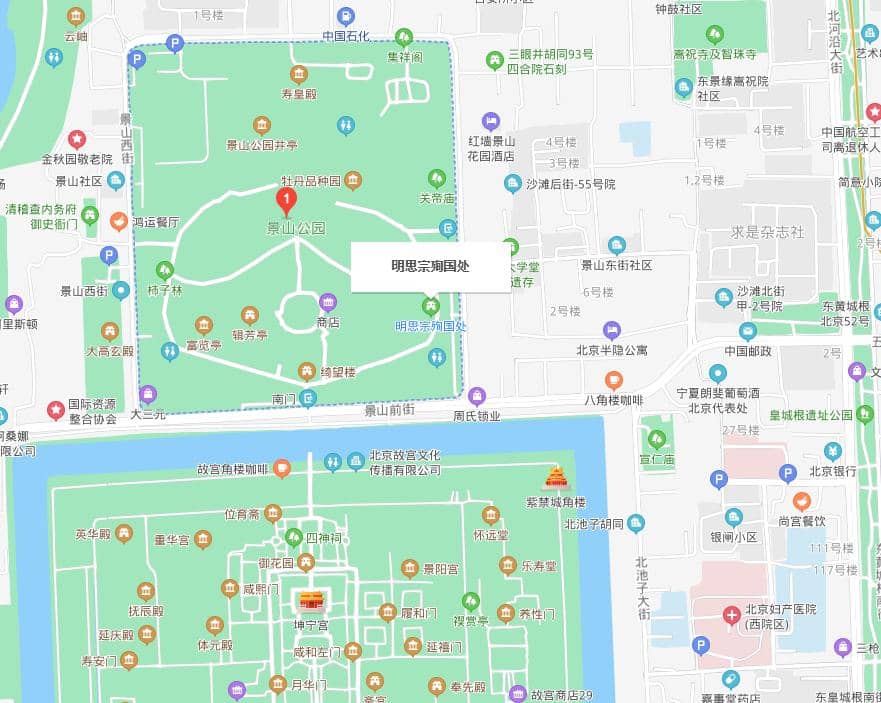 崇祯皇帝在哪里自缢的 崇祯皇帝自缢处具体位置 崇祯皇帝怎么死的,崇祯皇帝在哪里自杀的