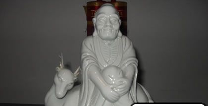 始于宋代盛于元、明的德化瓷雕过程