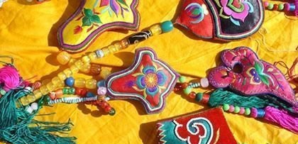 惟妙惟肖的裕固族刺绣文化