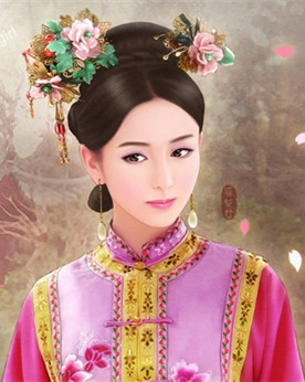 庄静固伦公主画像