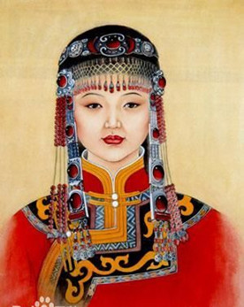 固伦雍穆长公主画像