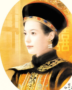 皇后乌喇纳喇氏画像