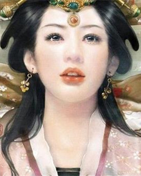 晋安公主画像
